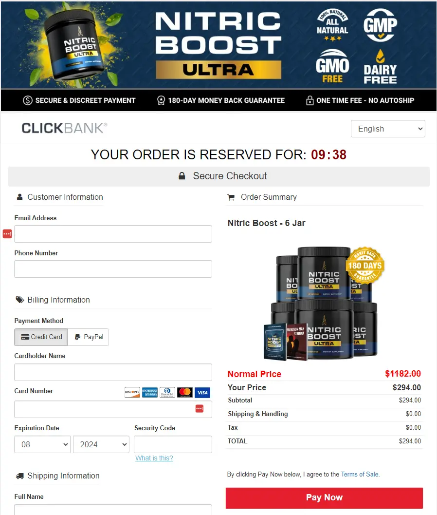 Nitric boost ultra official buy